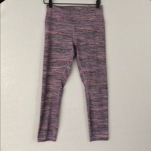 NWOT Lululemon Yoga Pants Size 8 Pink Stripe